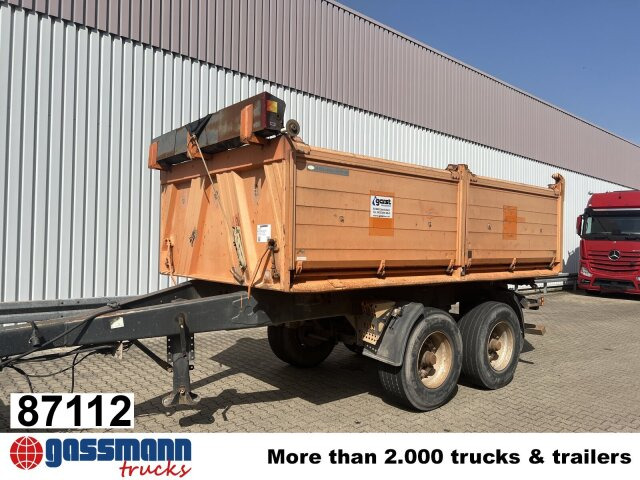 Meiller Meiller MZDA 18/2, geteilte Bordwände - Reboque basculante: foto 1 Meiller Meiller MZDA 18/2, geteilte Bordwände - Reboque basculante: foto 1