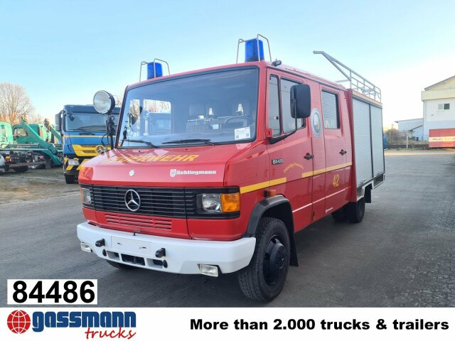 Mercedes-Benz 814 D 4x2 Doka, LF 8/6 - Carro de bombeiro: foto 1 Mercedes-Benz 814 D 4x2 Doka, LF 8/6 - Carro de bombeiro: foto 1