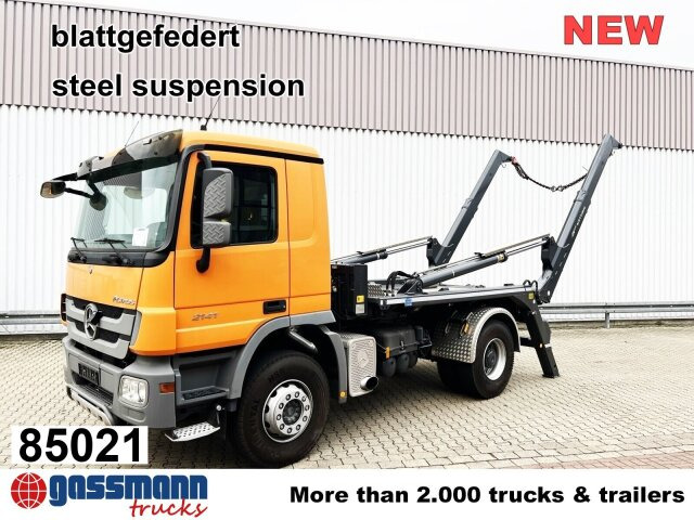 Mercedes-Benz Actros 2141 K 4x2, Tele-Absetzer - Camião multibenne: foto 1 Mercedes-Benz Actros 2141 K 4x2, Tele-Absetzer - Camião multibenne: foto 1