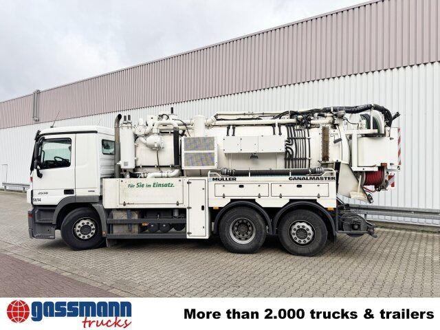 Mercedes-Benz Actros 2536 L 6x2, Müller Saug- und Spülwagen - Varredora urbana: foto 5 Mercedes-Benz Actros 2536 L 6x2, Müller Saug- und Spülwagen - Varredora urbana: foto 5