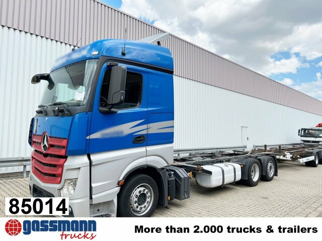 Mercedes-Benz Actros 2542 L/nR 6x2, Retarder, Standklima, - Camião transportador de contêineres/ Caixa móvel: foto 1 Mercedes-Benz Actros 2542 L/nR 6x2, Retarder, Standklima, - Camião transportador de contêineres/ Caixa móvel: foto 1