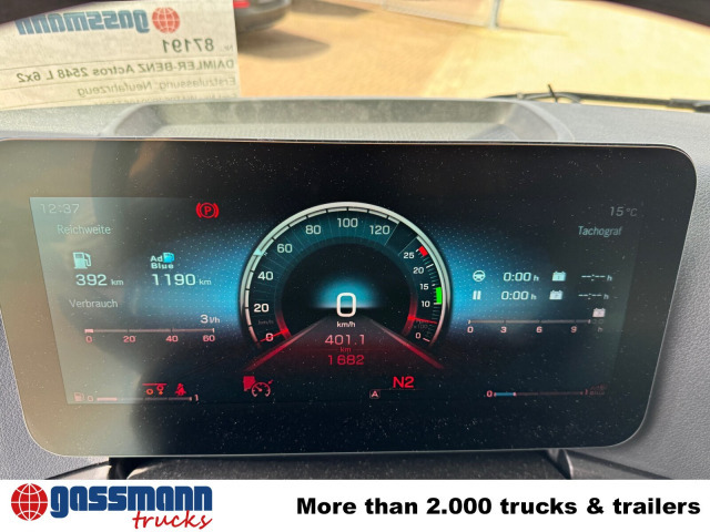 Mercedes-Benz Actros 2548 L 6x2, Retarder, Lenk-/Liftachse, - Camião polibenne: foto 5 Mercedes-Benz Actros 2548 L 6x2, Retarder, Lenk-/Liftachse, - Camião polibenne: foto 5