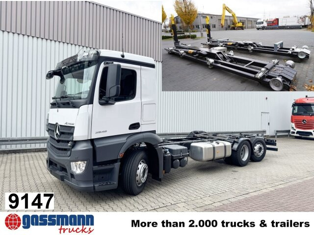 Mercedes-Benz Actros 2548 L 6x2, Retarder, Lenk-/Liftachse - Camião polibenne: foto 1 Mercedes-Benz Actros 2548 L 6x2, Retarder, Lenk-/Liftachse - Camião polibenne: foto 1