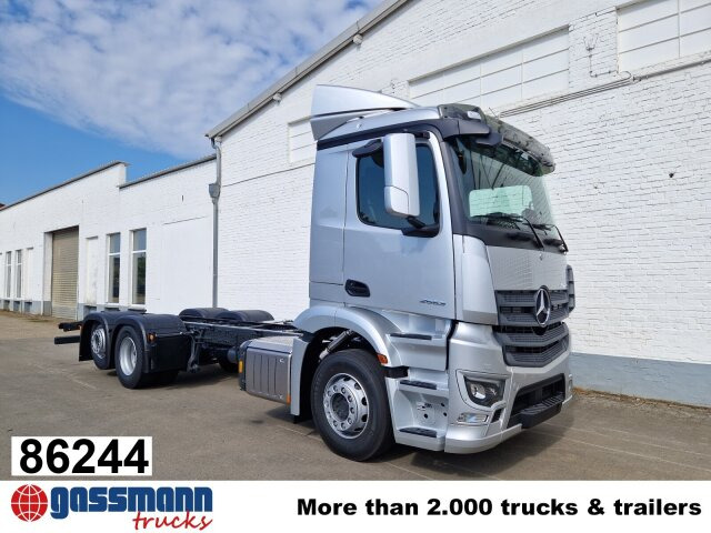 Mercedes-Benz Actros 2553 LL 6x2, Retarder, Liftachse, - Camião chassi: foto 1 Mercedes-Benz Actros 2553 LL 6x2, Retarder, Liftachse, - Camião chassi: foto 1