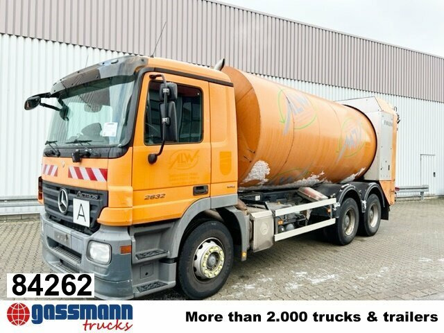 Mercedes-Benz Actros 2632/41 6x4, FAUN Rotopress 520, - Caminhão de lixo: foto 1 Mercedes-Benz Actros 2632/41 6x4, FAUN Rotopress 520, - Caminhão de lixo: foto 1