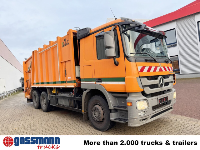 Caminhão de lixo para transporte de lixo Mercedes-Benz Actros 2641/48 L 6x4, Haller M21X2C, Zöller: foto 9