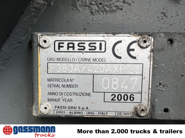 Mercedes-Benz Actros 3346 AK 6x6, 134t Anhängelast WSK, - Camião de caixa aberta/ Plataforma, Camião grua: foto 5 Mercedes-Benz Actros 3346 AK 6x6, 134t Anhängelast WSK, - Camião de caixa aberta/ Plataforma, Camião grua: foto 5