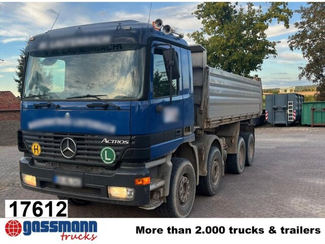Mercedes-Benz Actros 4140 8x4/4, Alu-Bordwände - Camião basculante: foto 1 Mercedes-Benz Actros 4140 8x4/4, Alu-Bordwände - Camião basculante: foto 1