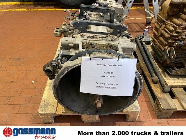 Mercedes-Benz Actros Schaltgetriebe G 240-16 mit Retarder - Caixa de velocidade para Camião: foto 2 Mercedes-Benz Actros Schaltgetriebe G 240-16 mit Retarder - Caixa de velocidade para Camião: foto 2