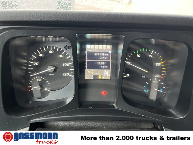 Camião de caixa aberta/ Plataforma, Camião grua Mercedes-Benz Antos 2540 L 6x2, Lenkachse, HMF 2110-L3: foto 7