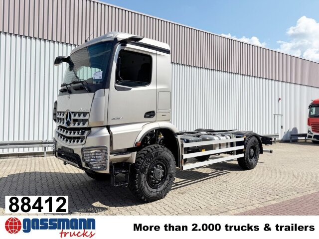 Mercedes-Benz Arocs 2053 A 4x4, Grounder, MirrorCam, - Camião chassi: foto 1 Mercedes-Benz Arocs 2053 A 4x4, Grounder, MirrorCam, - Camião chassi: foto 1