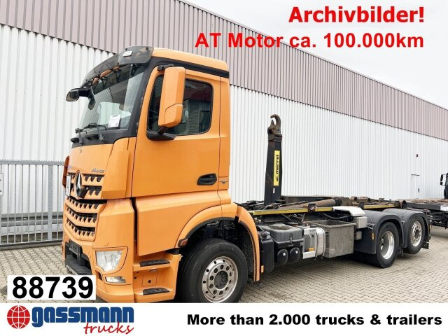 Mercedes-Benz Arocs 2552 L 6x2, Lenk-/Liftachse - Camião polibenne: foto 1 Mercedes-Benz Arocs 2552 L 6x2, Lenk-/Liftachse - Camião polibenne: foto 1