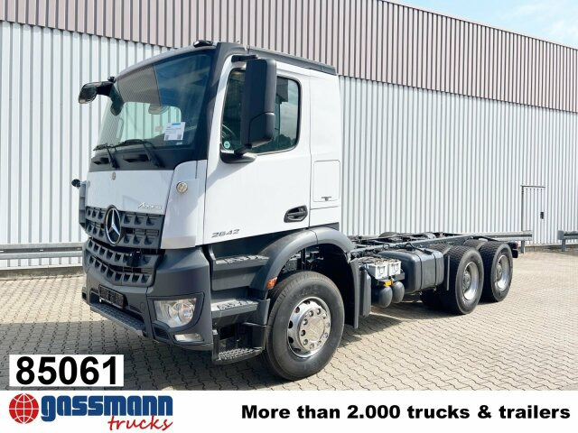 Mercedes-Benz Arocs 2642/45 K 6x4, Retarder, Motorabtrieb - Camião chassi: foto 1 Mercedes-Benz Arocs 2642/45 K 6x4, Retarder, Motorabtrieb - Camião chassi: foto 1