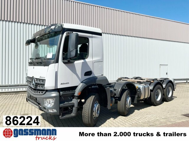 Mercedes-Benz Arocs 3240 8x4 - Camião chassi: foto 1 Mercedes-Benz Arocs 3240 8x4 - Camião chassi: foto 1