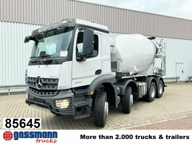Mercedes-Benz Arocs 3240 B 8x4/4, Liebherr HTM 905 Mischer ca. - Camião betoneira: foto 1 Mercedes-Benz Arocs 3240 B 8x4/4, Liebherr HTM 905 Mischer ca. - Camião betoneira: foto 1