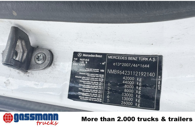 Mercedes-Benz Arocs 4142/45 K 8x4/4, Meiller Bordmatik links - Camião basculante: foto 5 Mercedes-Benz Arocs 4142/45 K 8x4/4, Meiller Bordmatik links - Camião basculante: foto 5