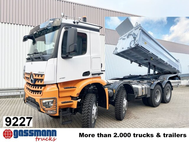 Mercedes-Benz Arocs 4151 AK 8x8/4, Grounder - Camião basculante: foto 1 Mercedes-Benz Arocs 4151 AK 8x8/4, Grounder - Camião basculante: foto 1