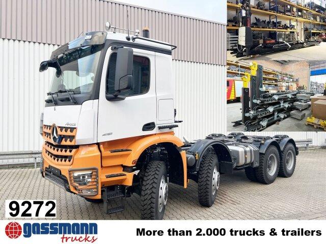 Mercedes-Benz Arocs 4151 AK 8x8/4, Grounder - Camião polibenne: foto 1 Mercedes-Benz Arocs 4151 AK 8x8/4, Grounder - Camião polibenne: foto 1