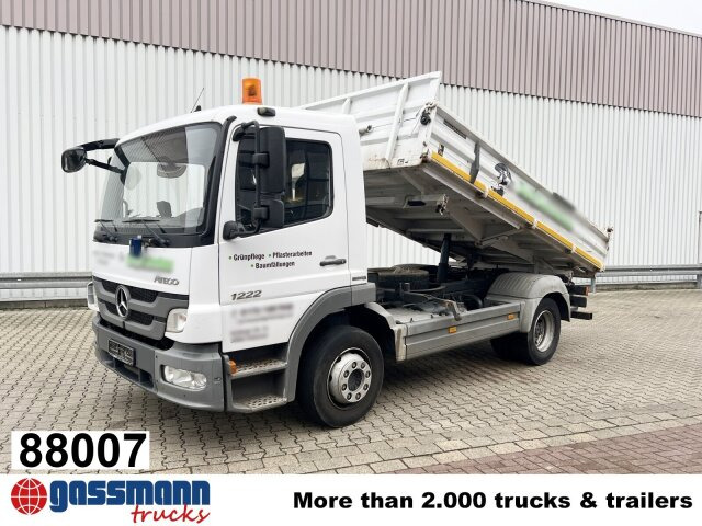 Mercedes-Benz Atego 1222 K 4x2, 2x AHK - Camião basculante: foto 1 Mercedes-Benz Atego 1222 K 4x2, 2x AHK - Camião basculante: foto 1