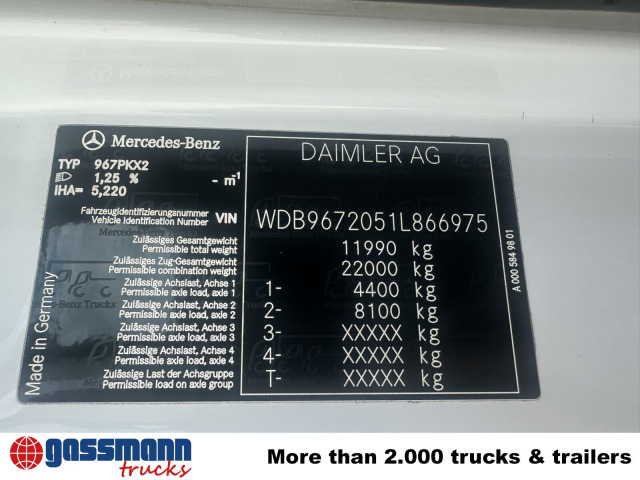 Mercedes-Benz Atego 1223 K 4x2, AHK-Öl - Camião basculante: foto 4 Mercedes-Benz Atego 1223 K 4x2, AHK-Öl - Camião basculante: foto 4