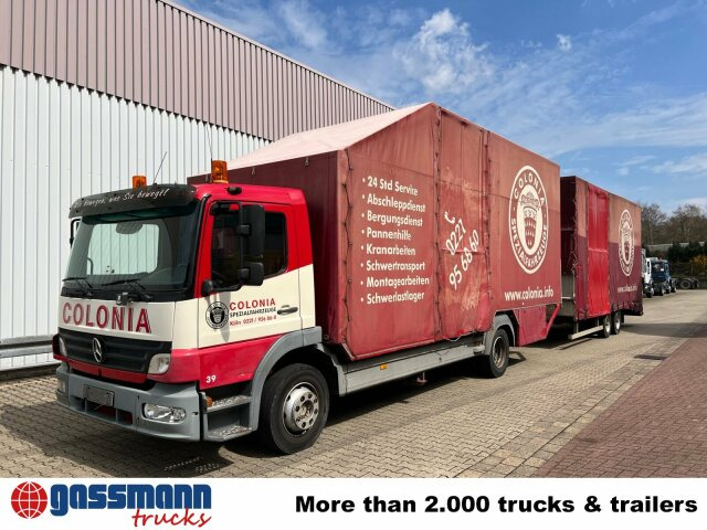 Camião transporte de veículos Mercedes-Benz Atego 1223 L 4x2, Kompl. Zug, Lift- &: foto 9 Camião transporte de veículos Mercedes-Benz Atego 1223 L 4x2, Kompl. Zug, Lift- &: foto 9