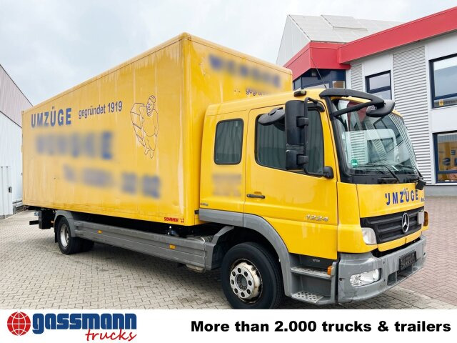 Camião furgão Mercedes-Benz Atego 1224 L, Möbelkoffer, Dautel LBW, 42 cbm: foto 9
