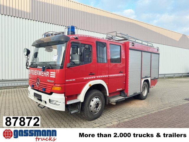 Mercedes-Benz Atego 1328 4x4, 8+1 Sitze, LF 16/12 - Carro de bombeiro: foto 1 Mercedes-Benz Atego 1328 4x4, 8+1 Sitze, LF 16/12 - Carro de bombeiro: foto 1