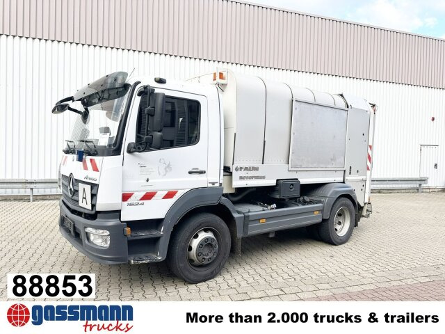 Mercedes-Benz Atego 1624 L 4x2, Retarder, Faun Rotopress, - Caminhão de lixo: foto 1 Mercedes-Benz Atego 1624 L 4x2, Retarder, Faun Rotopress, - Caminhão de lixo: foto 1