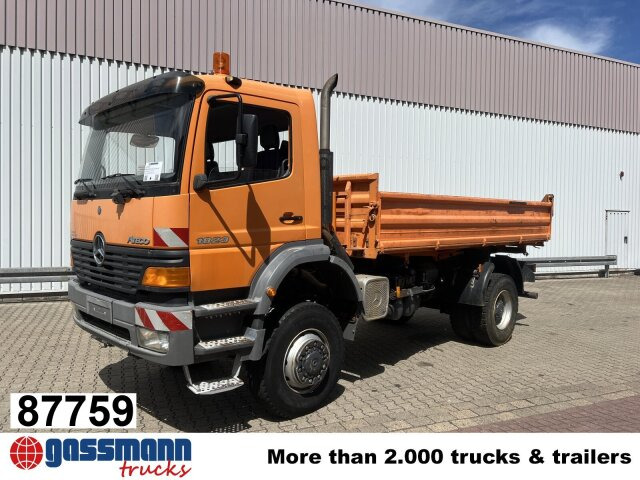 Mercedes-Benz Atego 1823 AK 4x4 - Camião basculante: foto 1 Mercedes-Benz Atego 1823 AK 4x4 - Camião basculante: foto 1