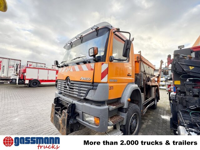 Mercedes-Benz Atego 1828 4x4, Tele-Absetzer, - Camião multibenne: foto 3 Mercedes-Benz Atego 1828 4x4, Tele-Absetzer, - Camião multibenne: foto 3