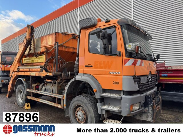 Mercedes-Benz Atego 1828 4x4, Tele-Absetzer, - Camião multibenne: foto 1 Mercedes-Benz Atego 1828 4x4, Tele-Absetzer, - Camião multibenne: foto 1