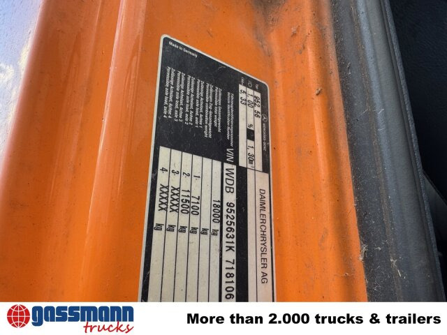 Mercedes-Benz Atego 1828 4x4, Tele-Absetzer, - Camião multibenne: foto 3 Mercedes-Benz Atego 1828 4x4, Tele-Absetzer, - Camião multibenne: foto 3