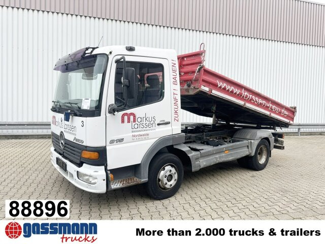 Mercedes-Benz Atego 815 K 4x2, 2x AHK - Camião basculante: foto 1 Mercedes-Benz Atego 815 K 4x2, 2x AHK - Camião basculante: foto 1