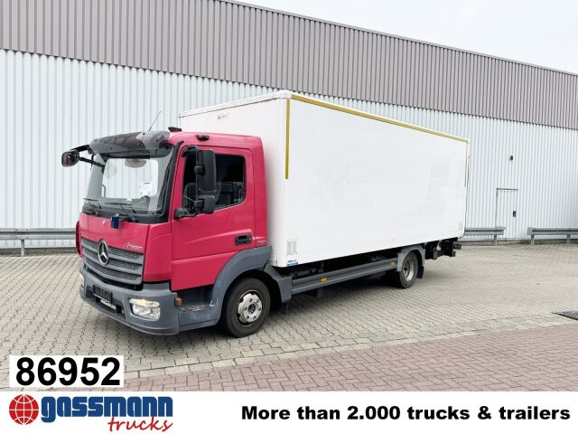 Mercedes-Benz Atego 816 4x2 mit LBW BÄR - Camião furgão: foto 1 Mercedes-Benz Atego 816 4x2 mit LBW BÄR - Camião furgão: foto 1