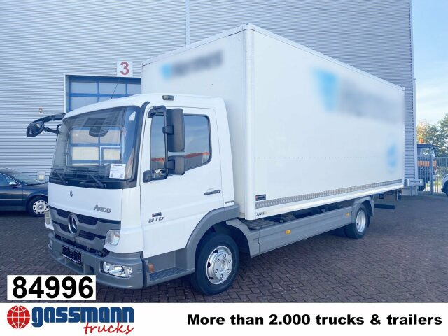 Mercedes-Benz Atego 816 4x2 mit Sörensen LBW - Camião furgão: foto 1 Mercedes-Benz Atego 816 4x2 mit Sörensen LBW - Camião furgão: foto 1