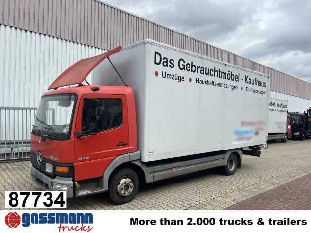 Mercedes-Benz Atego 818L 4x2 - Camião furgão: foto 1 Mercedes-Benz Atego 818L 4x2 - Camião furgão: foto 1
