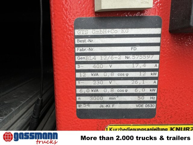 Mercedes-Benz Atego 925 4x4, Seilwinde, Einzelbereifung, - Carro de bombeiro: foto 5 Mercedes-Benz Atego 925 4x4, Seilwinde, Einzelbereifung, - Carro de bombeiro: foto 5