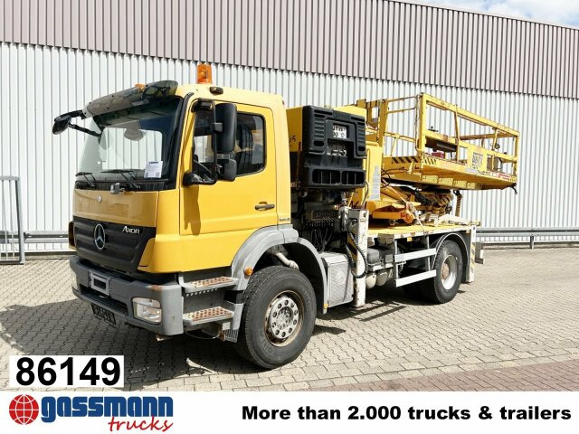 Mercedes-Benz Axor 1824 K 4x2, AMV Hubsteiger + Kompressor, - Caminhão com plataforma aérea: foto 1 Mercedes-Benz Axor 1824 K 4x2, AMV Hubsteiger + Kompressor, - Caminhão com plataforma aérea: foto 1