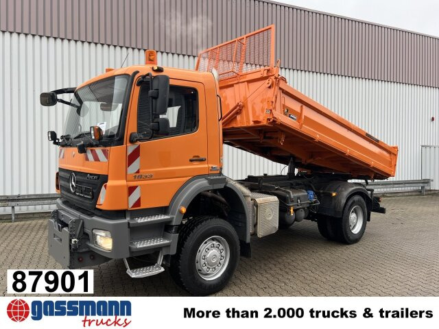 Mercedes-Benz Axor 1833 AK 4x4, Winterdienstausstattung - Camião basculante: foto 1 Mercedes-Benz Axor 1833 AK 4x4, Winterdienstausstattung - Camião basculante: foto 1