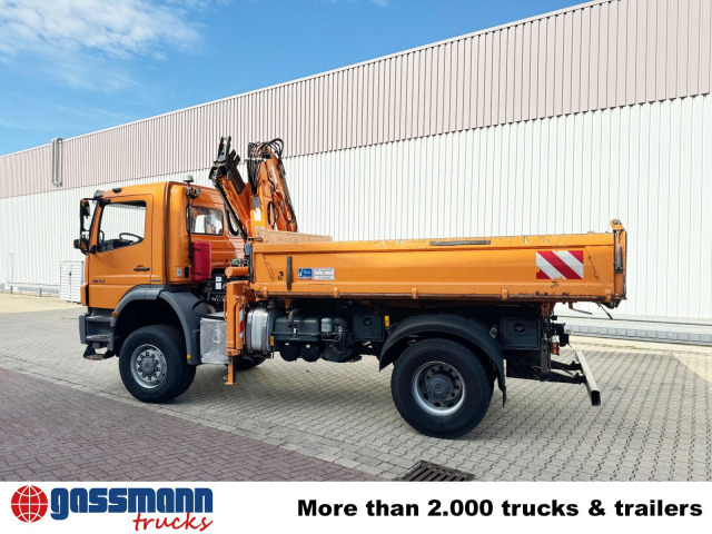 Mercedes-Benz Axor 1833 AK 4x4, Winterdienstausstattung, Kran - Camião basculante, Camião grua: foto 2 Mercedes-Benz Axor 1833 AK 4x4, Winterdienstausstattung, Kran - Camião basculante, Camião grua: foto 2