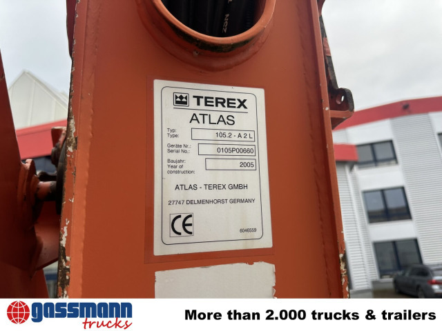 Mercedes-Benz Axor 1833 AK 4x4 mit Heckkran Atlas 105.2-A2L - Camião basculante, Camião grua: foto 2 Mercedes-Benz Axor 1833 AK 4x4 mit Heckkran Atlas 105.2-A2L - Camião basculante, Camião grua: foto 2