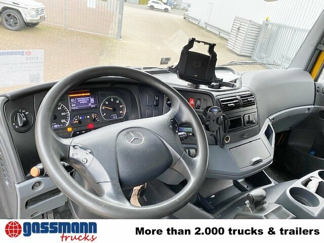 Mercedes-Benz Axor 1833 L 4x2 mit Heckkran Hiab XS 133 K-2 - Camião de caixa aberta/ Plataforma, Camião grua: foto 3 Mercedes-Benz Axor 1833 L 4x2 mit Heckkran Hiab XS 133 K-2 - Camião de caixa aberta/ Plataforma, Camião grua: foto 3