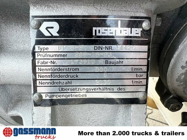 Mercedes-Benz LK 814 F 4x2, Löschfahrzeug LF8 - Carro de bombeiro: foto 3 Mercedes-Benz LK 814 F 4x2, Löschfahrzeug LF8 - Carro de bombeiro: foto 3