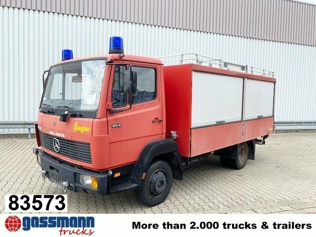 Mercedes-Benz LK 814 F 4x2, Ziegler RW1, 6-Zylinder Motor - Carro de bombeiro: foto 1 Mercedes-Benz LK 814 F 4x2, Ziegler RW1, 6-Zylinder Motor - Carro de bombeiro: foto 1