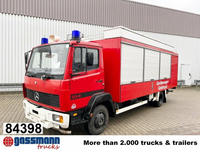 Mercedes-Benz LK 914 4x2, Gerätewagen für Gefahrgut, - Carro de bombeiro: foto 1 Mercedes-Benz LK 914 4x2, Gerätewagen für Gefahrgut, - Carro de bombeiro: foto 1