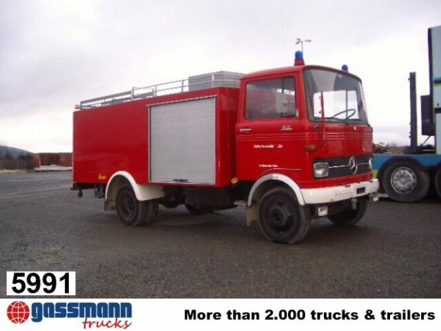 Mercedes-Benz LP 813 4x2 TLF8 Feuerwehr - Carro de bombeiro: foto 1 Mercedes-Benz LP 813 4x2 TLF8 Feuerwehr - Carro de bombeiro: foto 1