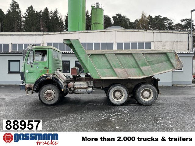 Mercedes-Benz NG 2628 K 6x4, V8, MEILLER Stahlmulde ca. 10³ - Dumper: foto 1 Mercedes-Benz NG 2628 K 6x4, V8, MEILLER Stahlmulde ca. 10³ - Dumper: foto 1