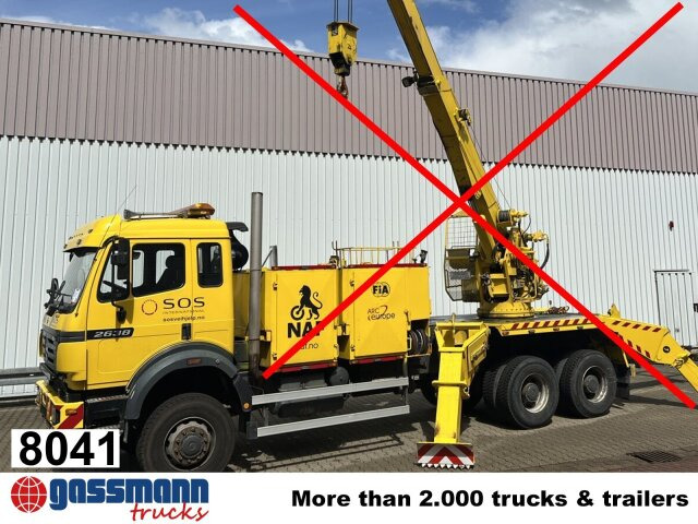 Mercedes-Benz SK II 2638/44 A 6x6, V8, Retarder - Camião chassi: foto 1 Mercedes-Benz SK II 2638/44 A 6x6, V8, Retarder - Camião chassi: foto 1