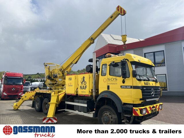 Camião grua Mercedes-Benz SK II 2638/44 A 6x6, V8, Retarder, Kran, 2x: foto 8