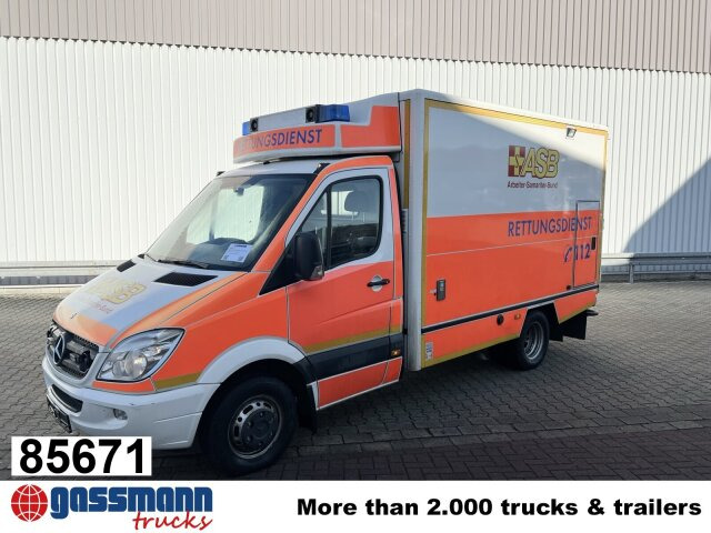 Mercedes-Benz Sprinter 516 CDI 4x2, Rettungswagen, Retarder - Furgão: foto 1 Mercedes-Benz Sprinter 516 CDI 4x2, Rettungswagen, Retarder - Furgão: foto 1